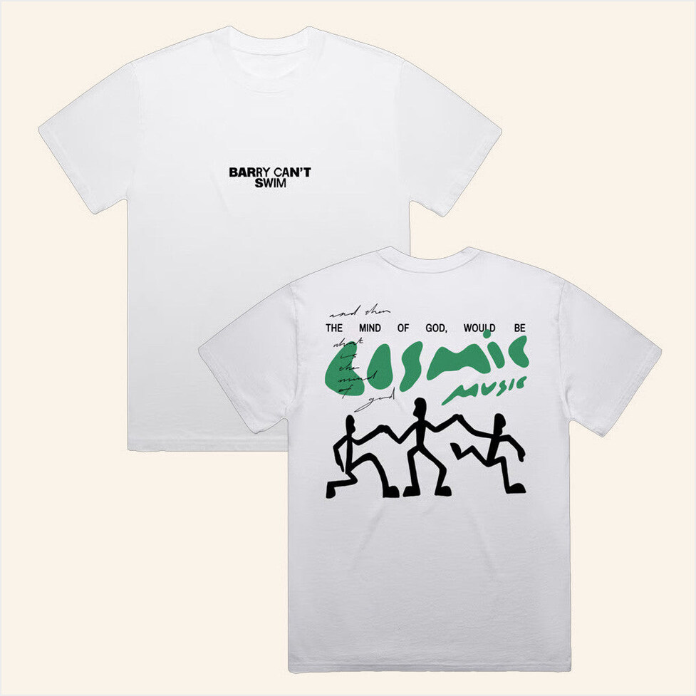 Cosmic Music T-Shirt Barry Can't Swim Merch Birthday Gifts For Husband Gifts For BFF