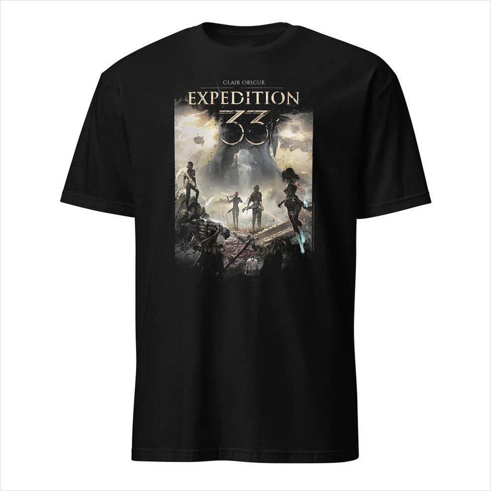 Cover Art T-Shirt Expedition 33 Merch Gift Ideas For Him BFF Birthday Gifts Ideas