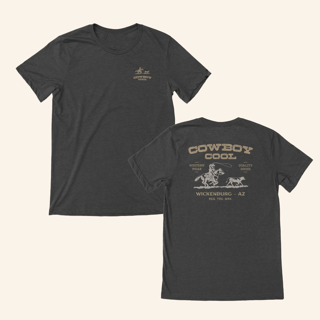 Cowboy Cool Merch Team Roping Shirt Birthday Ideas For Husband
