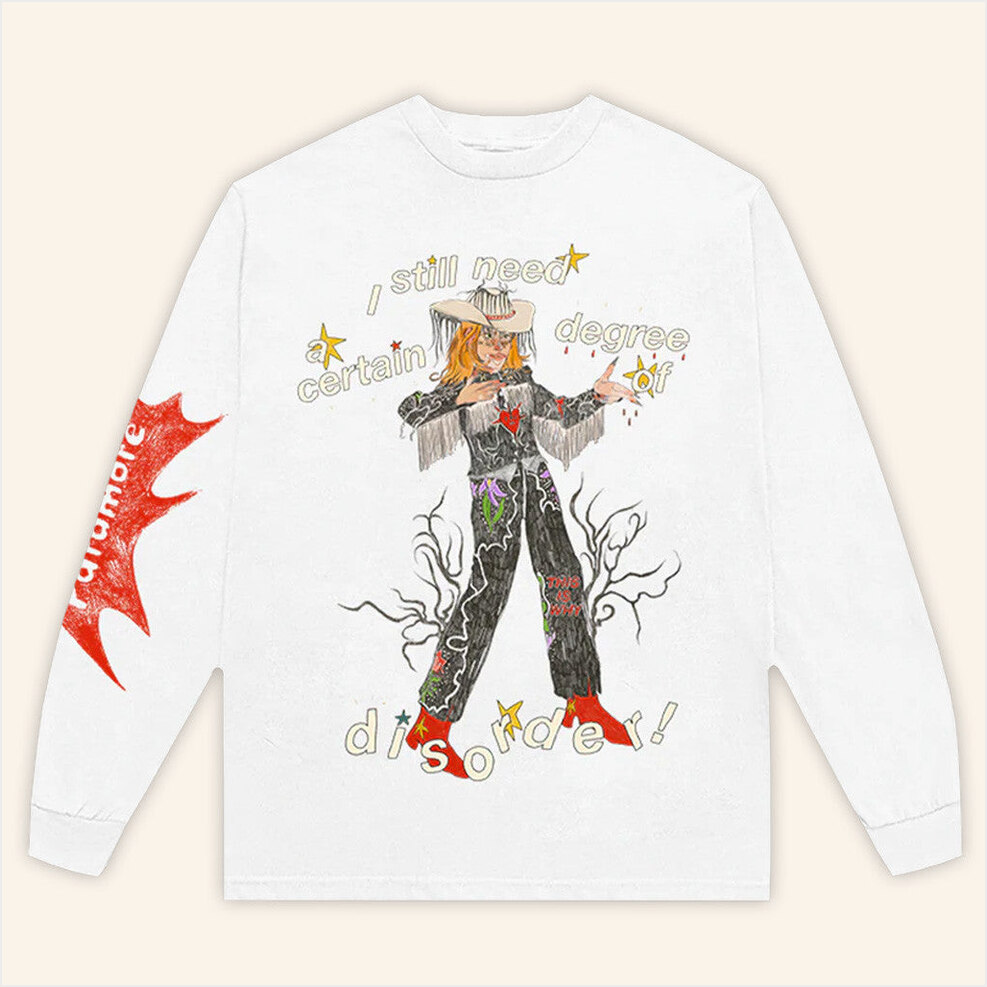 Cowboy Hayley Long Sleeve T-Shirt Paramore Merch Birthday Gift Ideas Christmas Presents