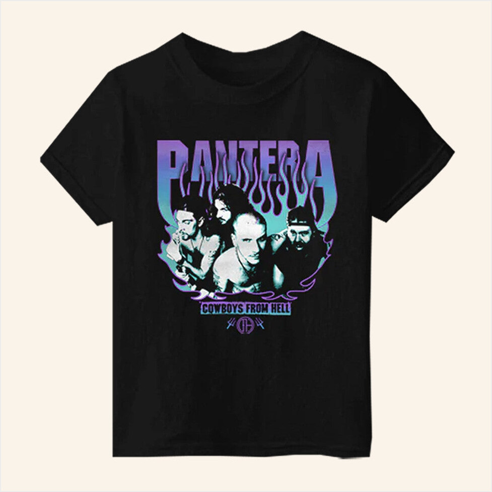 Cowboys from Hell T-Shirt Pantera Merch Good Birthday Gifts For Besties Christmas Presents