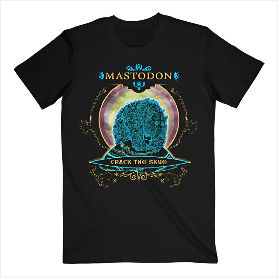 Crack the Skye Bear T-Shirt Mastodon Merch Birthday Gifts For Dad Gifts For Best Friend