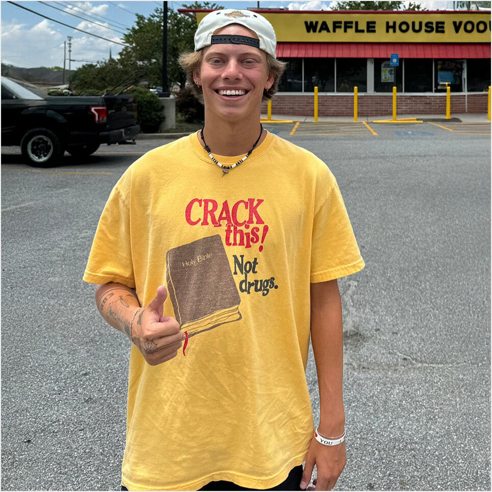 Crack This Not Drugs T-Shirt Bryce Crawford Merch Good Father's Day Presents Gifts For Dad