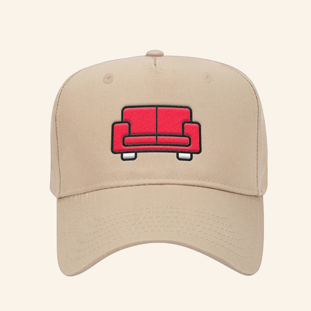 Crash Adams Red Couch Embroidered Hat Gifts For Dudes