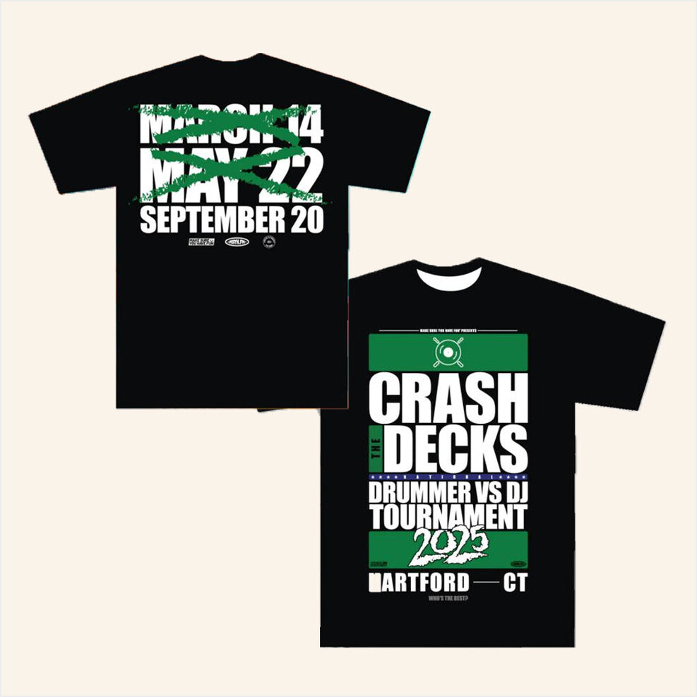 Crash The Decks 2025 Tournament Hartford CT T-Shirt Crash The Decks Merch Gifts For Husband