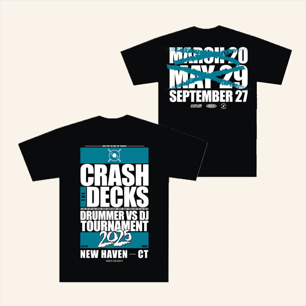 Crash The Decks 2025 Tournament New Haven, Ct T-Shirt Crash The Decks Store Merch Fans Gifts