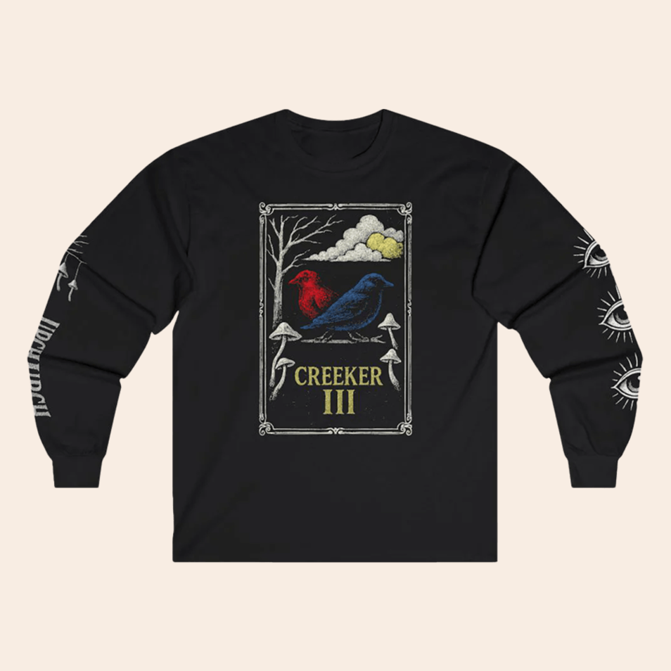 Creeker III Long Sleeve Shirt Upchurch Merch Good Birthday Gifts For Dad Gifts For Besties