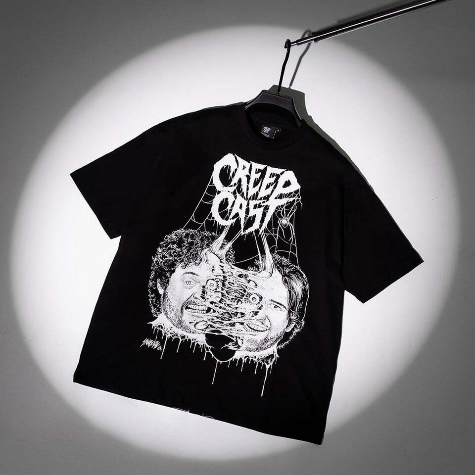 Creepcast Merch Shirt Creep Cast Papa Meat T-Shirts Horror Podcast Merchandise Gifts For Fans