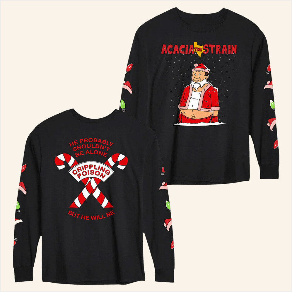Crippling Poison Long Sleeve Shirt The Acacia Strain Merch Birthday Gifts For Christmas