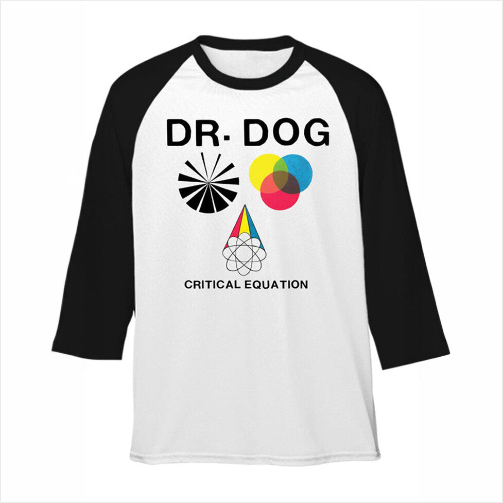Critical Equation Raglan Shirt Dr Dog Merch Birthday Gift Ideas Christmas Presents