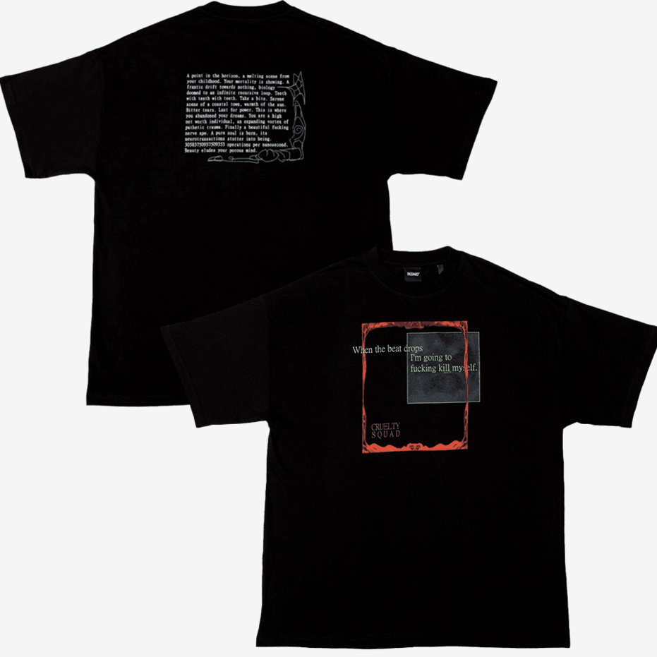 Cruelty Squad Merch T-Shirt When The Beat Drops Tee Cruelty Squad Shirt Gifts For Fan