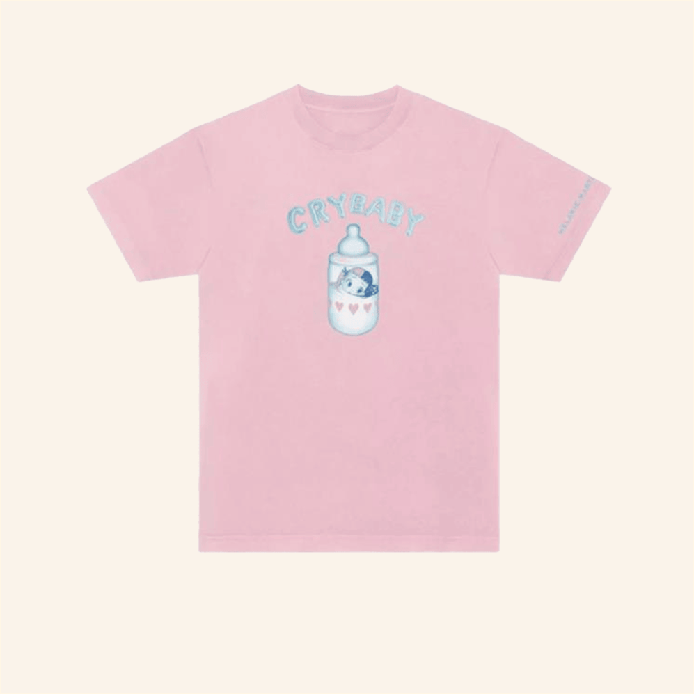 Cry Baby Milk Bottle T-Shirt Melanie Martinez Merch Presents For Her Birthday Gifts For Besties