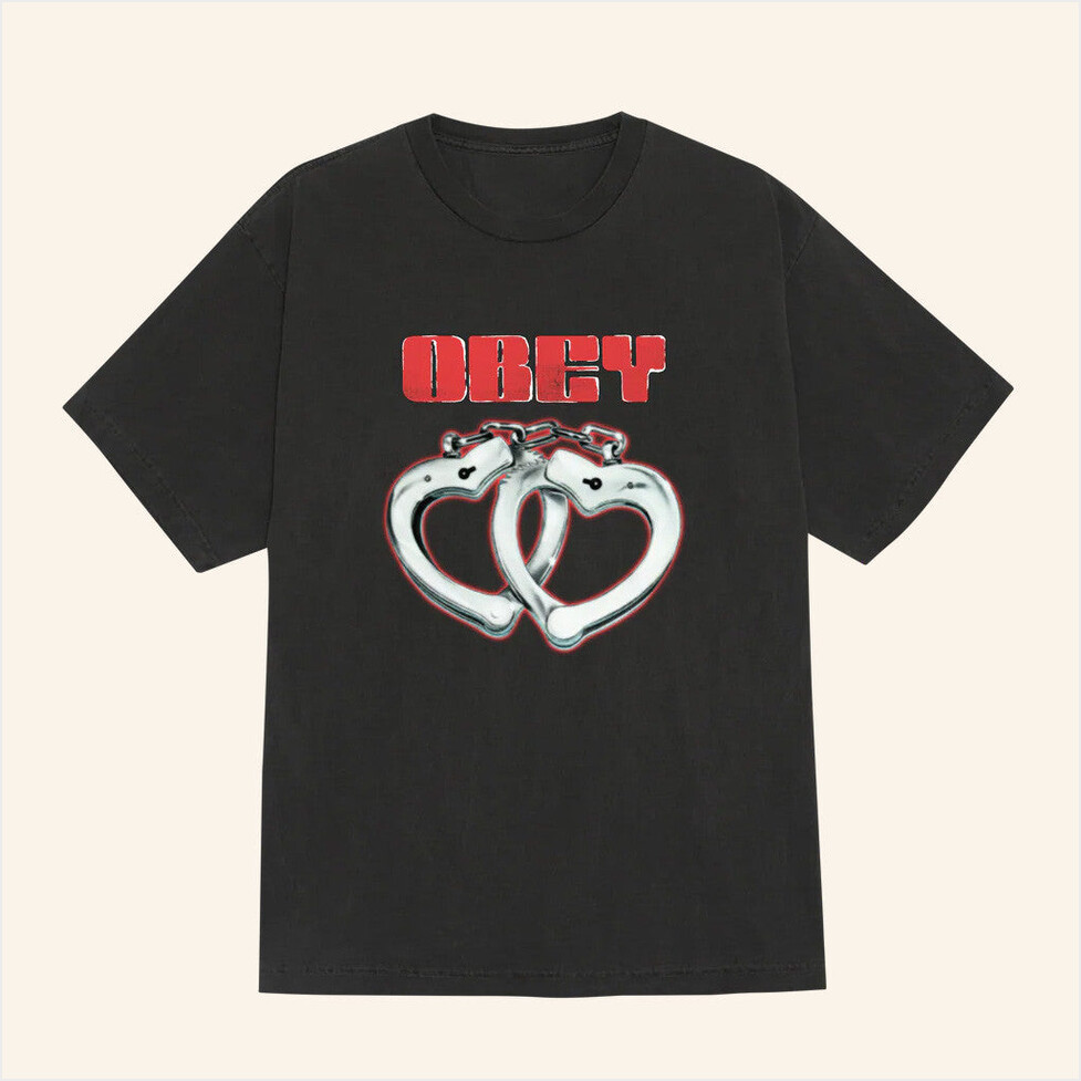 Cuffs Pigment T-Shirt Obey Clothing Merch Birthday Gifts For Father Gifts For Best Friend
