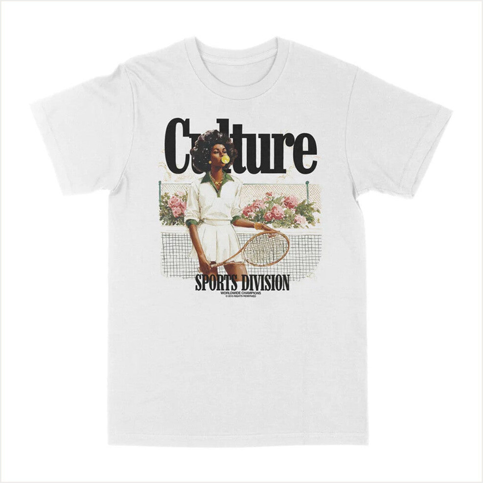 Culture Sports Division T-Shirt For The Culture Clothing Merch Tennis Garden Tee Her Gifts