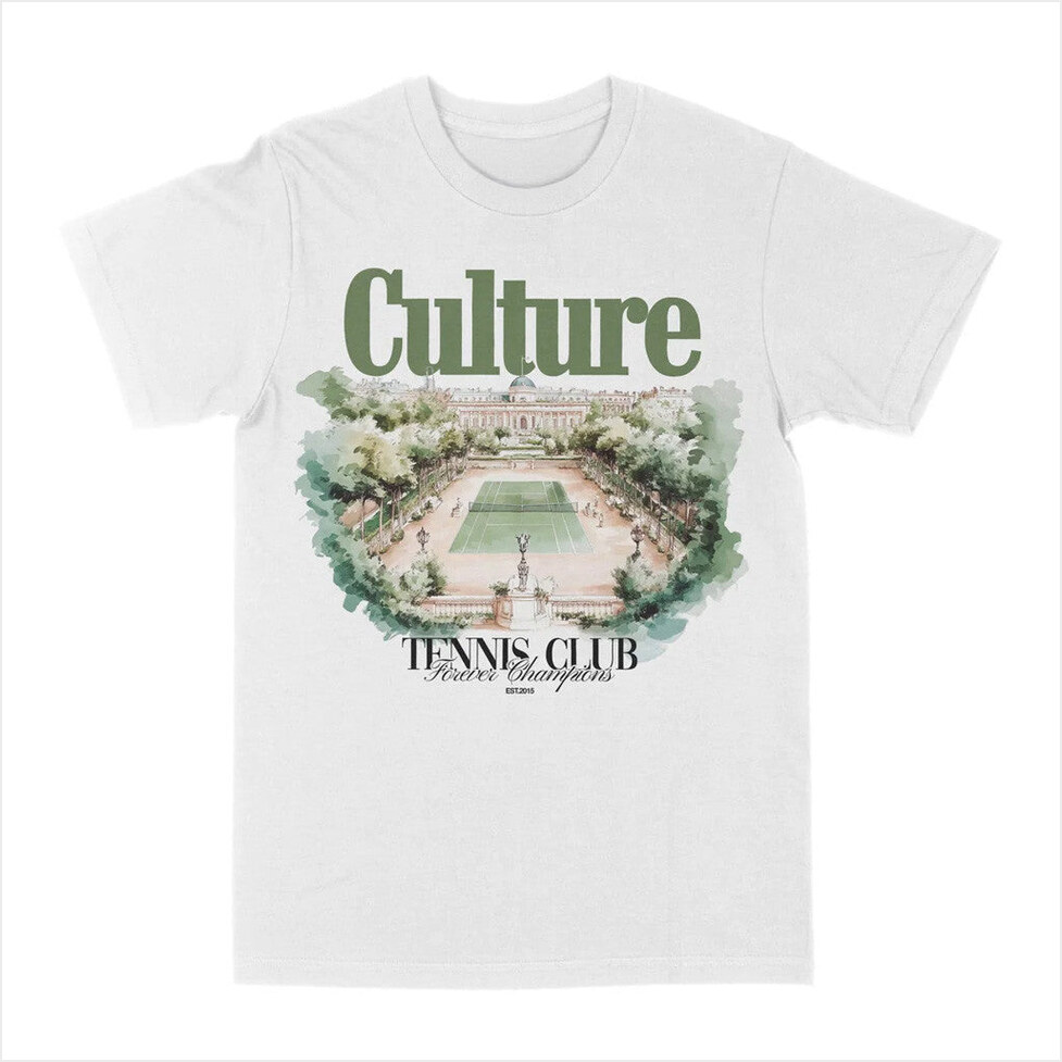 Culture Tennis Club T-Shirt Fortheculture Clothing Merch Gifts For Husband Gifts For BFF