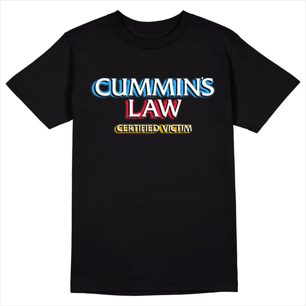 Cummins Law T-Shirt Bad Magic Merch Unique Birthday Gifts For Husband Gifts For Friends