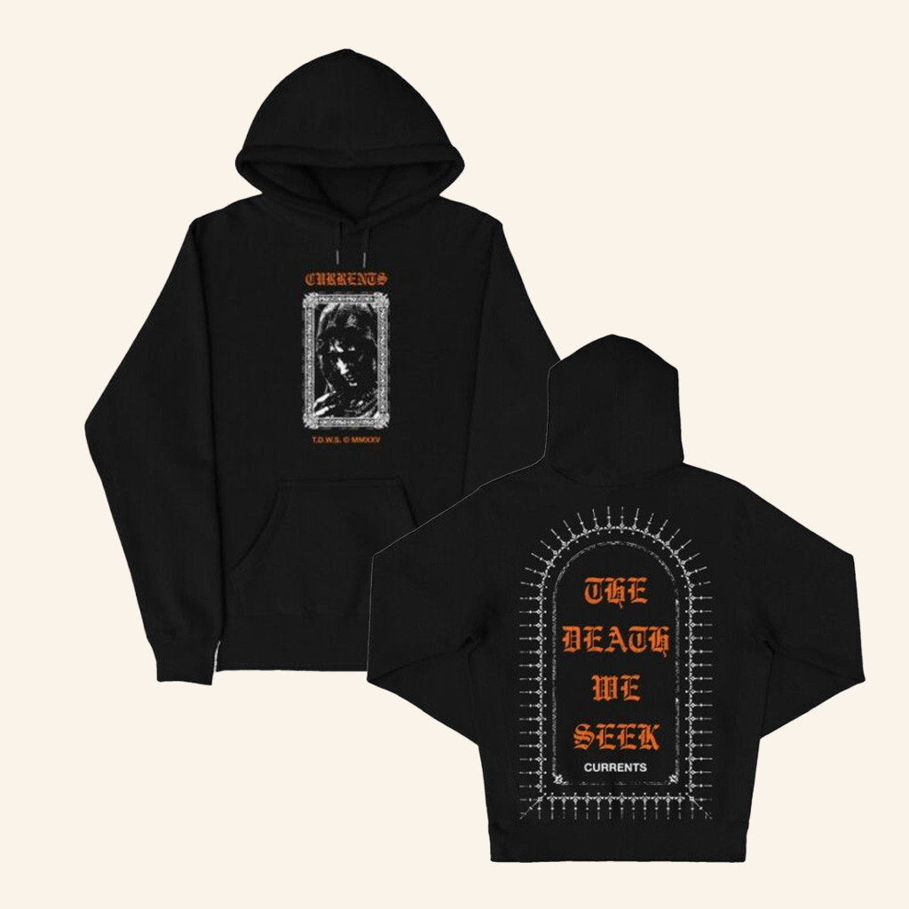 Currents Merch Spike The Death We Seek Hoodie Presents For Boyfriend