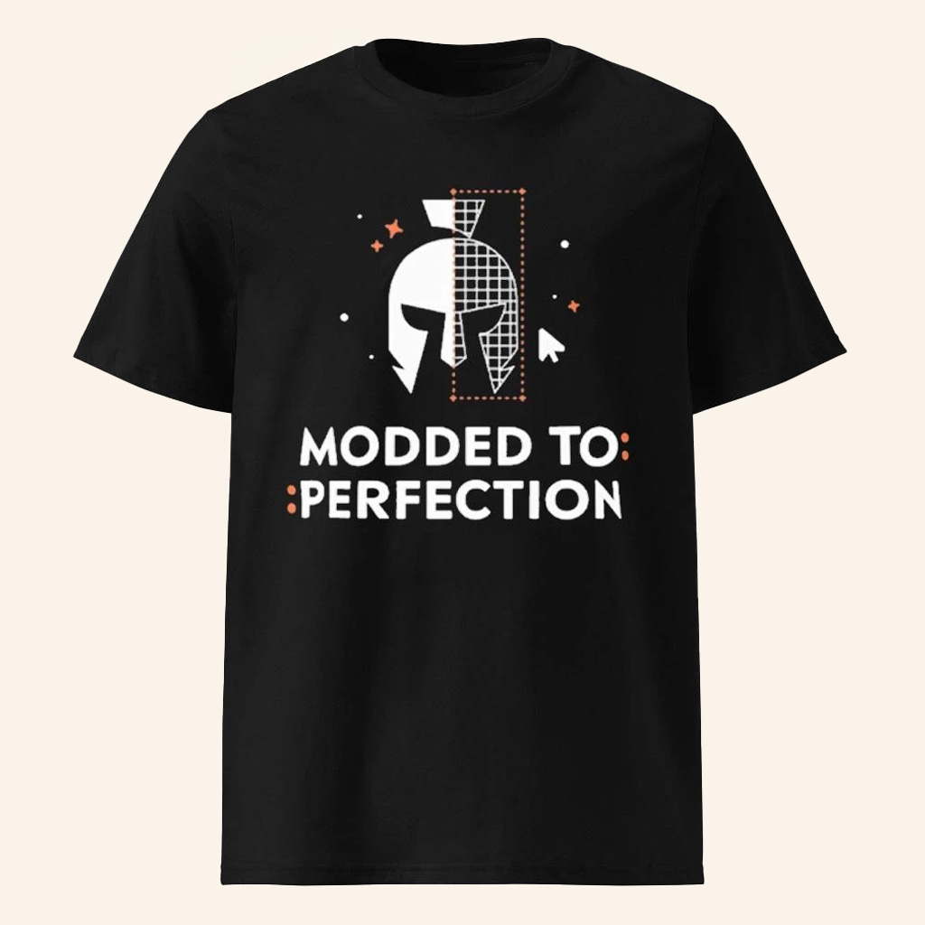 Curseforge Modded To Perfection T-Shirt Birthday Gift For Husband