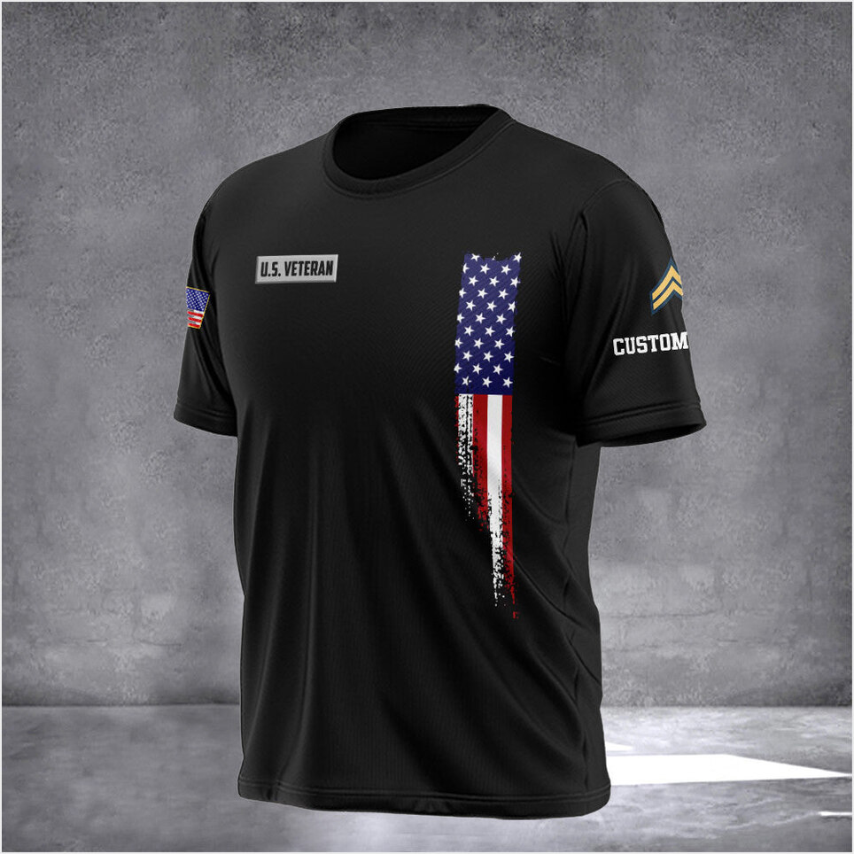 Custom Branches US Veteran Combat Engineer Shirt US Army T-Shirt Veterans Birthday Gift Ideas