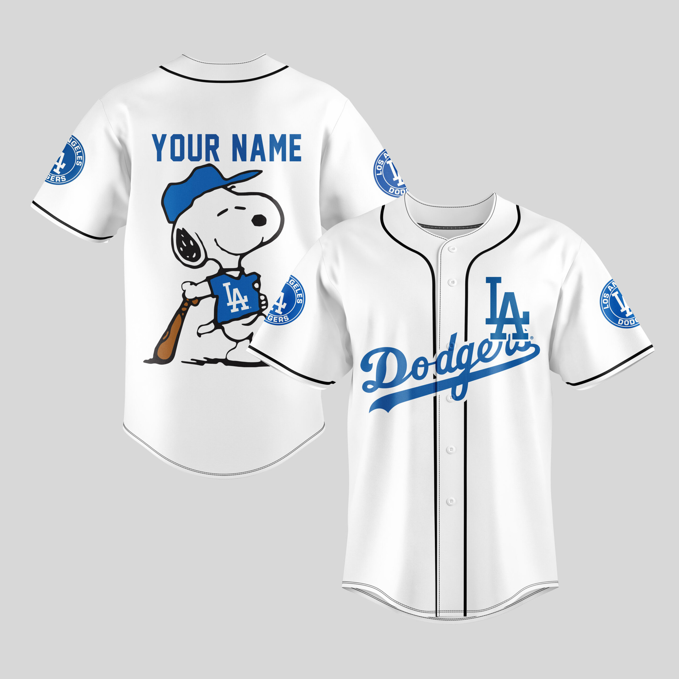 Custom Gorgeous Los Angeles Dodgers Mlb Personalized Jersey Fan Merch