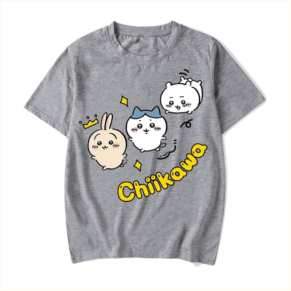 Cute Graphic Chiikawa T-Shirt Chiikawa Merch Simple Father's Day Gift Ideas BFF Birthday Gifts