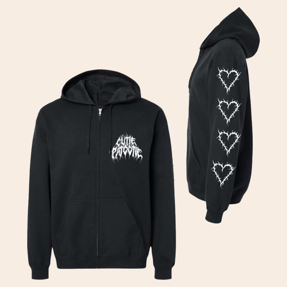 Cutie Patootie Zip Up Hoodie A Good Cult Merch First Fathers Day Gift Ideas Birthday Gift Ideas
