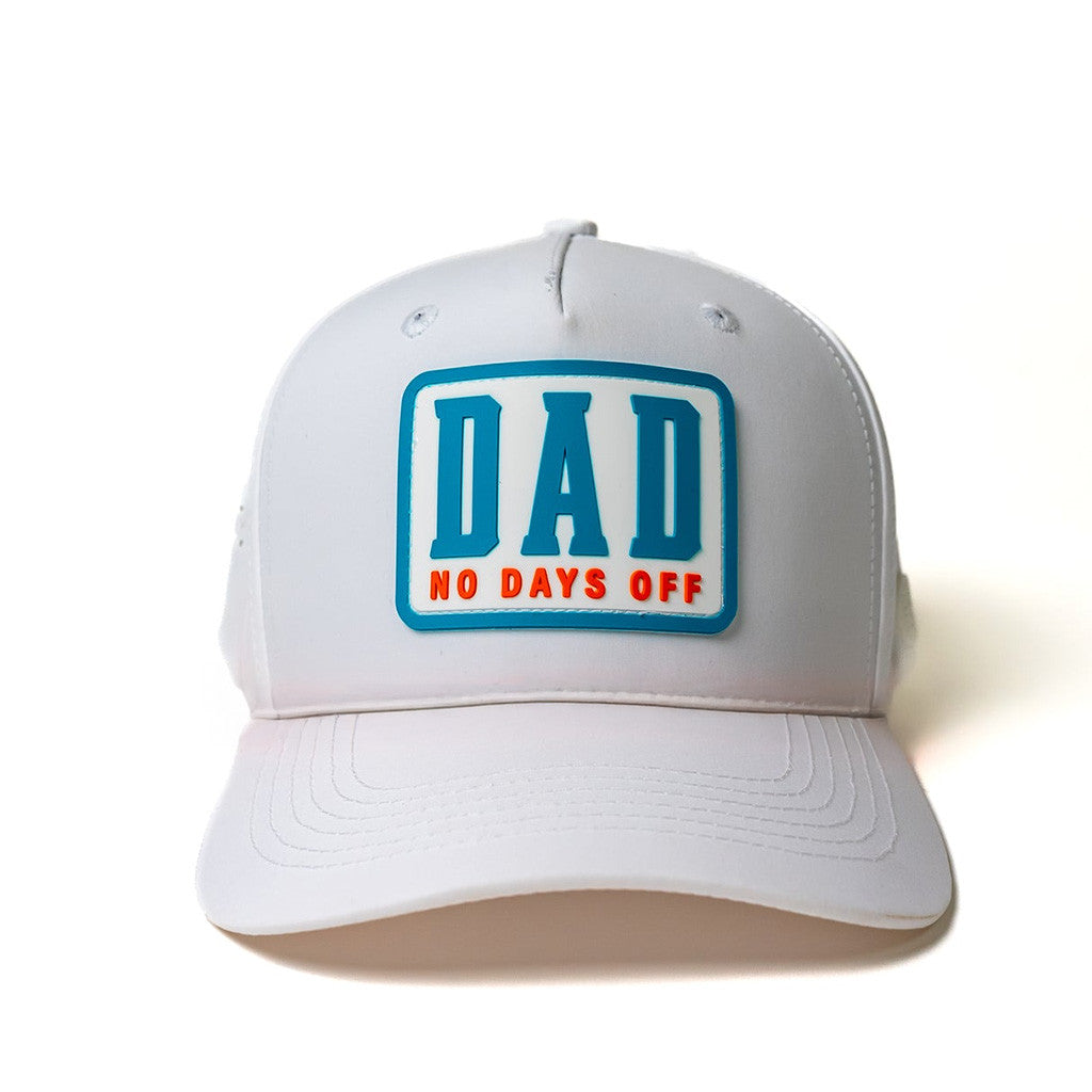 Dad No Days Off Hat Embroidered White Hat Gift Ideas For Dad