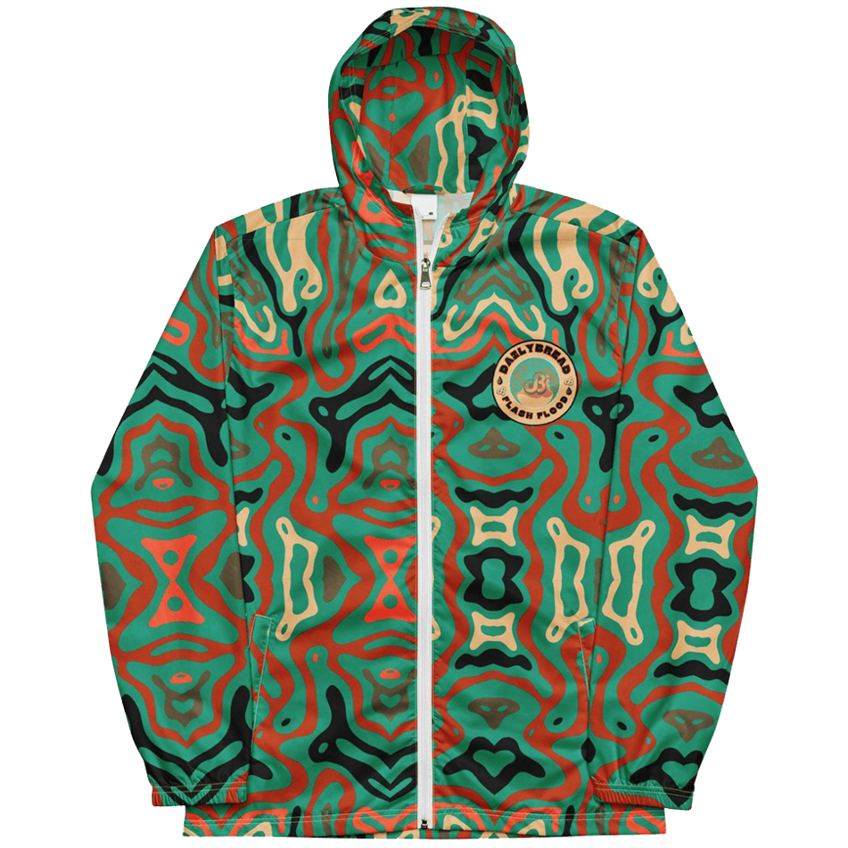 Daily Bread Merch Daily Bread Flash Flood Tour EDM Zip Hoodie Good Fathers Day Gifts