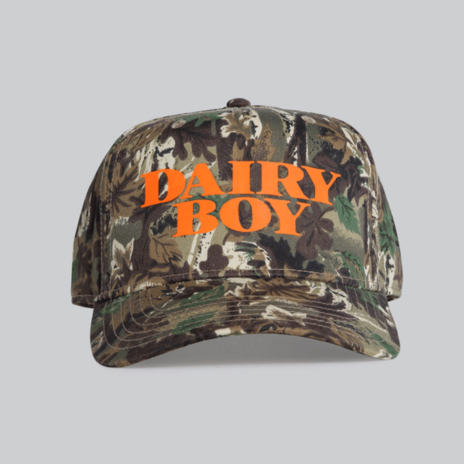 Dairy Boy Camo Hat Dairy Boy Merch Cap Father's Day Present Ideas Birthday Gifts For Friends