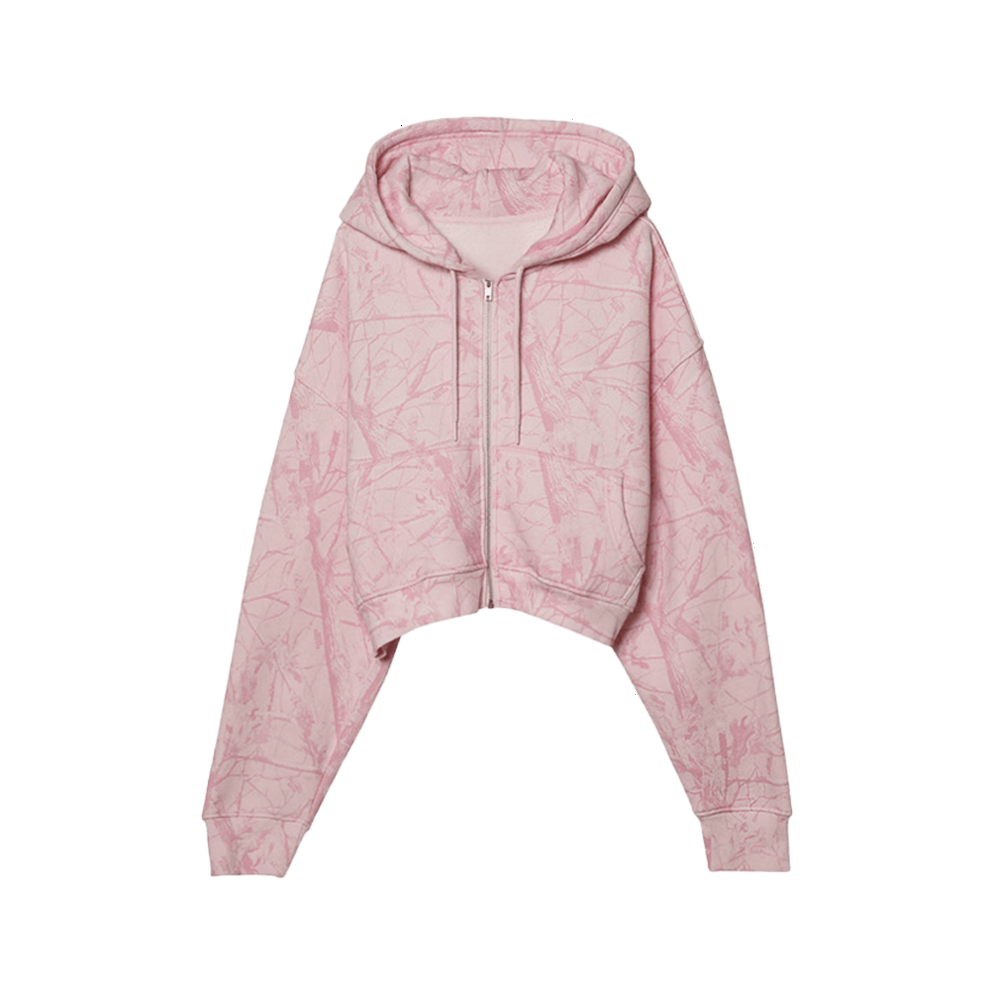 Dairy Boy Pink Camo Zip Hoodie Bubblegum Camo Hoodie Gifts For Daughter Gifts For Best Friend