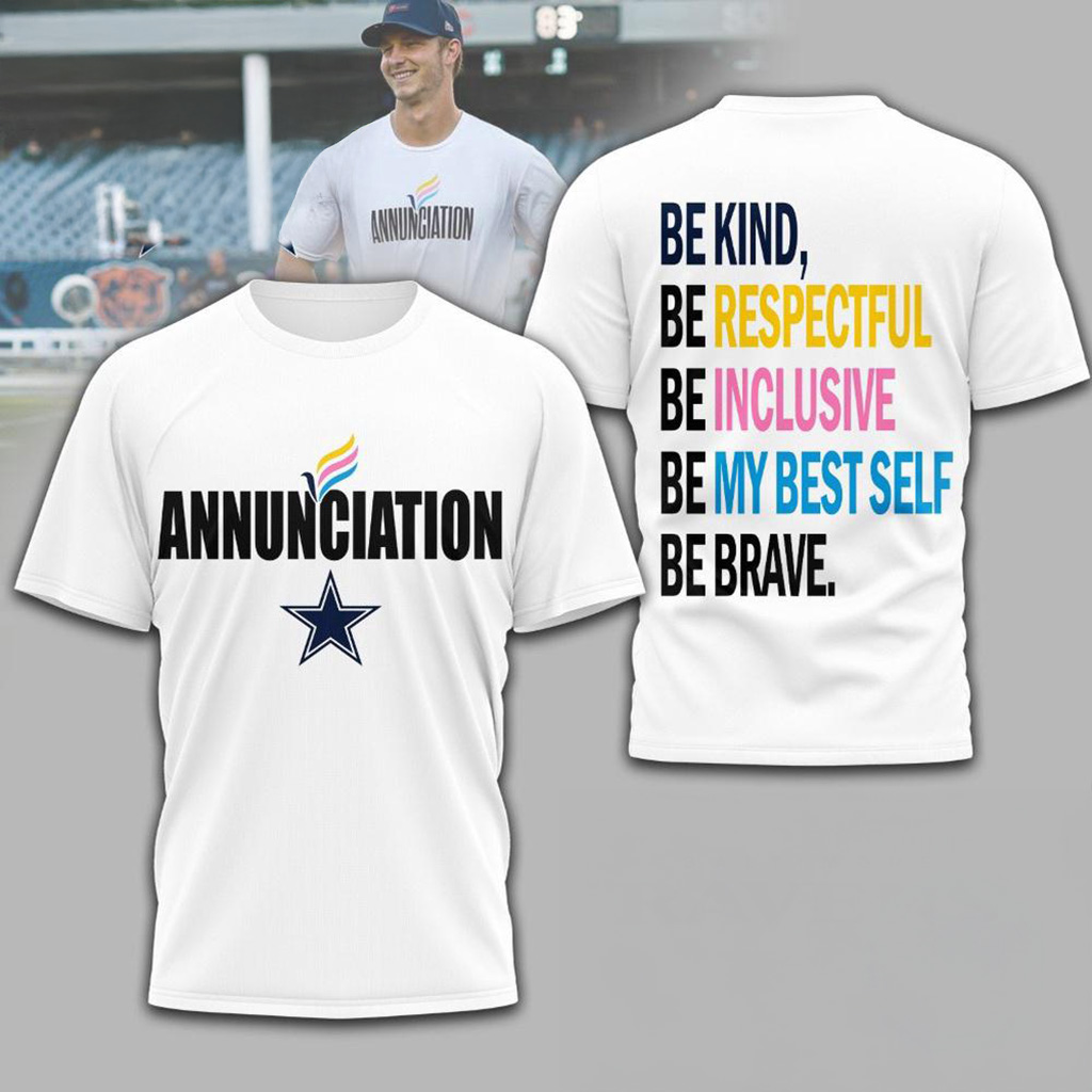 Dallas Cowboy NFL Annunciation 2025 Shirt Cowboy Merch Gift Ideas For Football Lovers