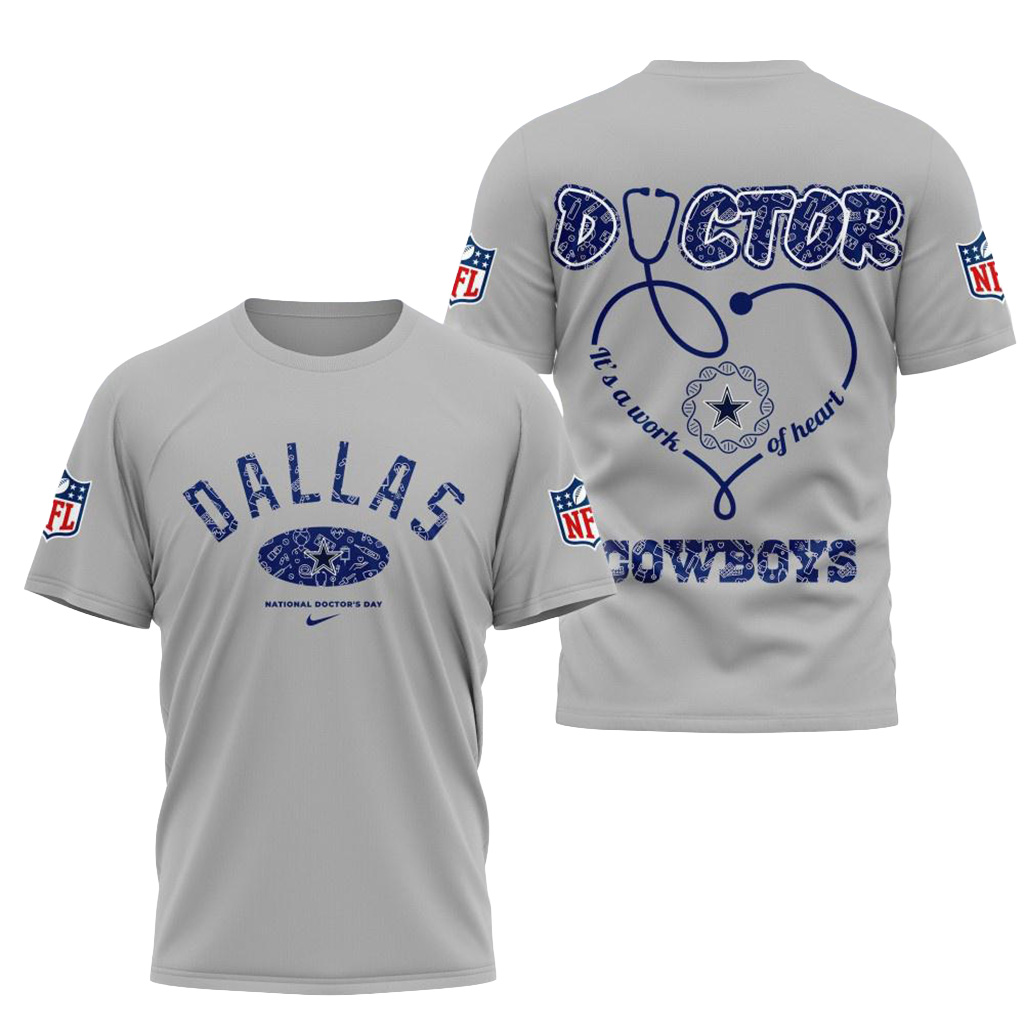 Dallas Cowboys NFL National Doctors Day Shirt Dallas Cowboys Merch Gifts For Brother