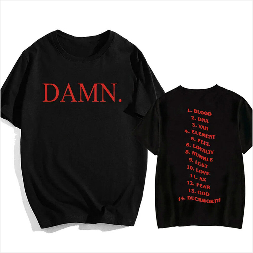DAMN Kendrick Lamar Album T-shirt Kendrick Lamar Merch Fans Birthday Gifts For Besties