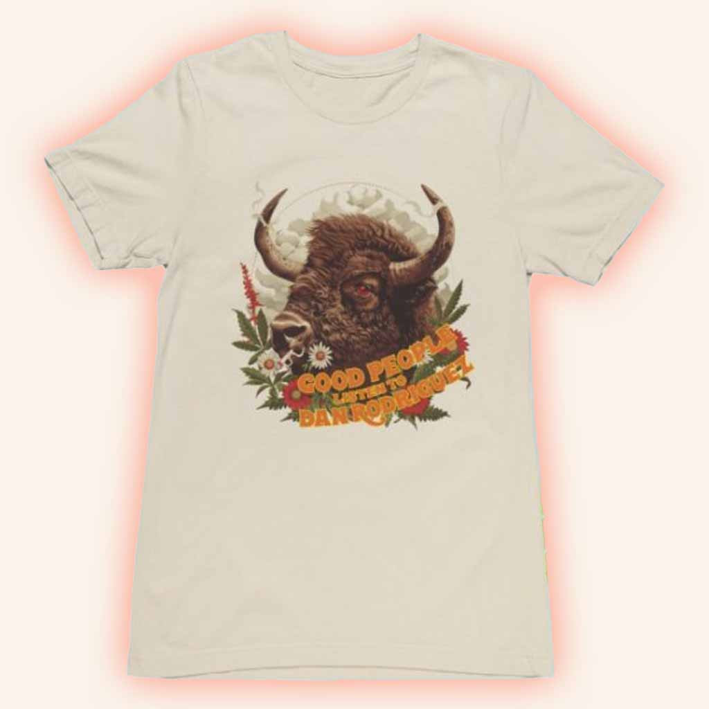 Dan Rodriguez Merch Bison T-Shirt Gift Ideas For Music Lovers
