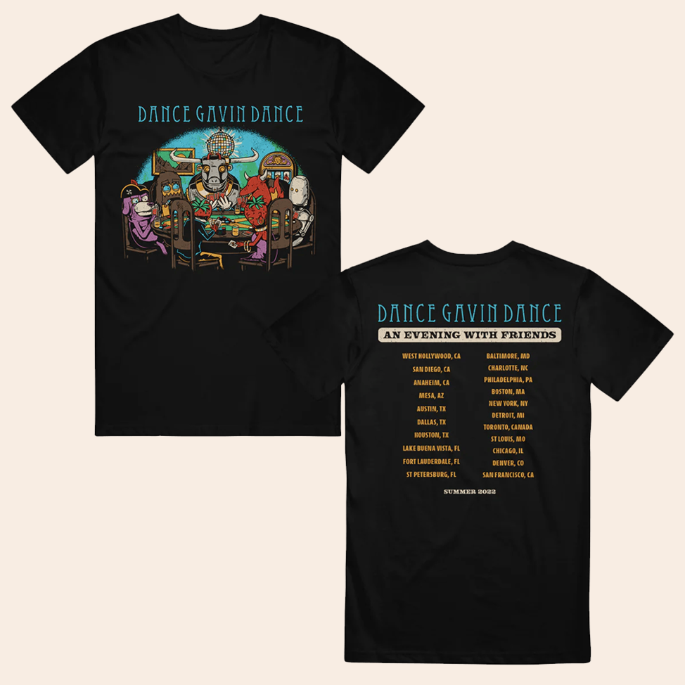 Dance Gavin Dance T-Shirt Dance Gavin Dance Merch Birthday Gifts For Music Lovers Gifts For BFF