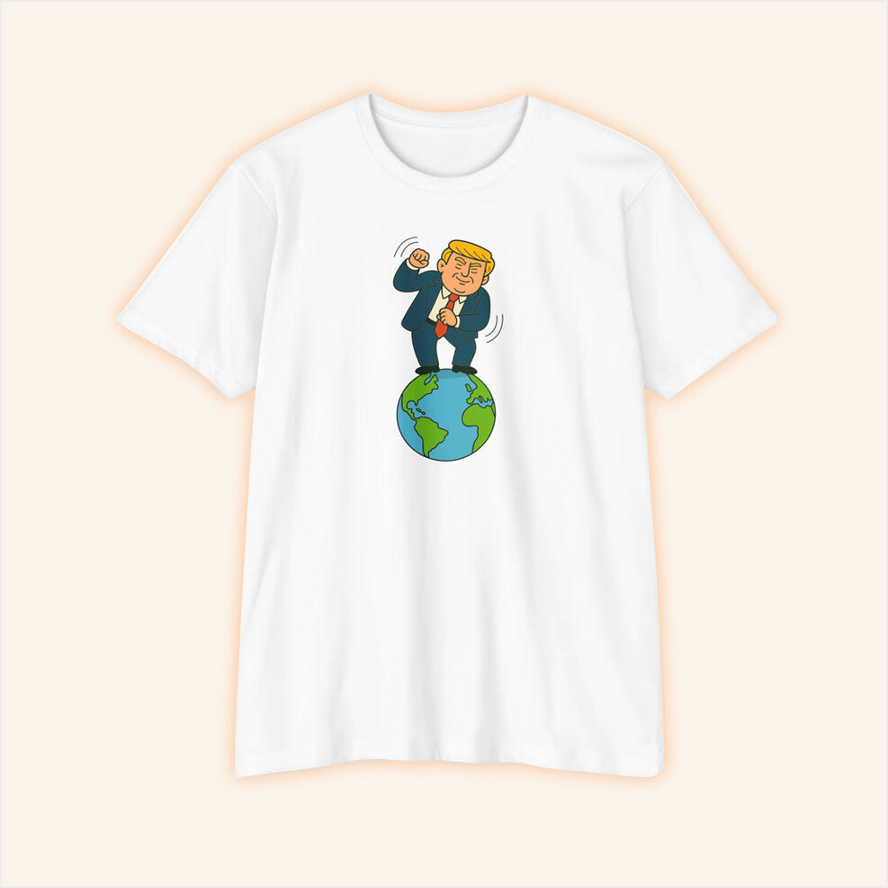 Dancing On Top Of The World Shirt The Babylon Bee Merch Birthday Gifts For Best Friend