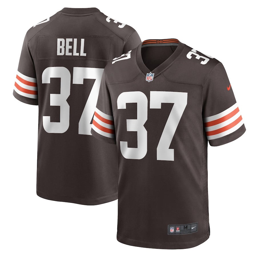 D'Anthony Bell 37 Cleveland Browns Game Men Jersey - Brown - JSDV872