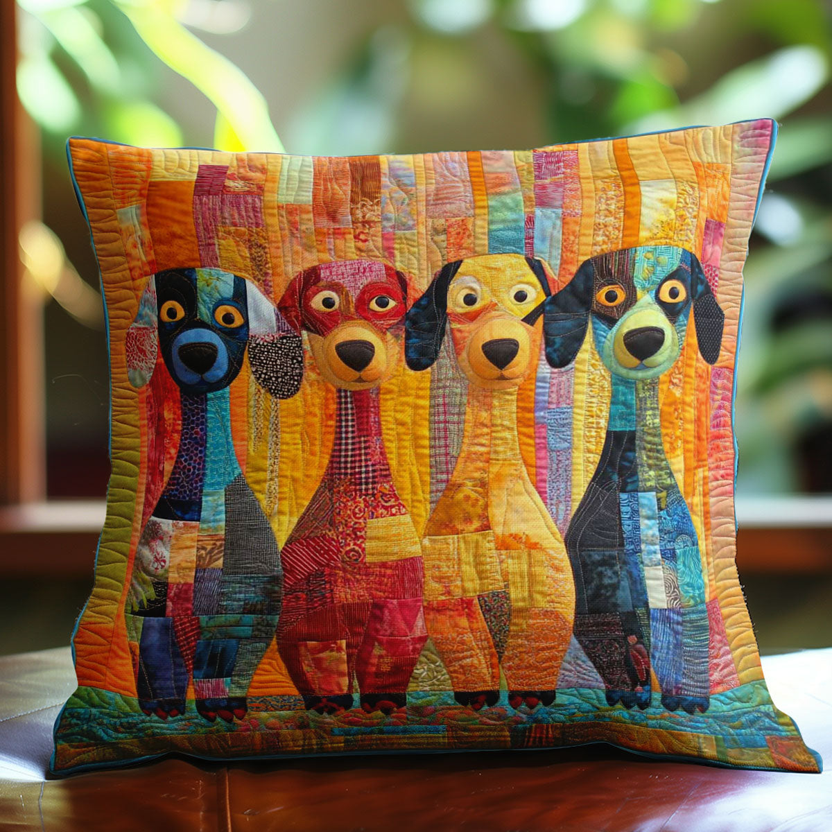 Dapper Dachshunds Quilt Pillow Case Cute Items Dachshund Gifts For Dog Lovers