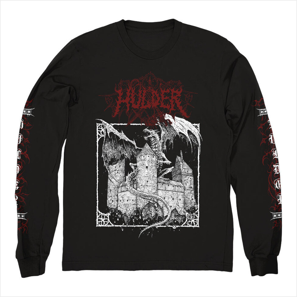 Dark Medieval Black Metal Long Sleeve Shirt Hulder Merch Hulder Shirt Father's Day Gifts For Husband