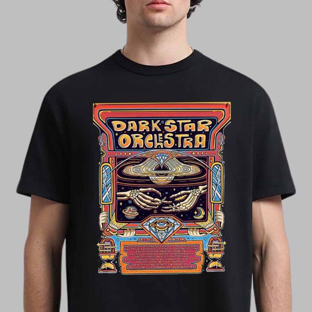 Dark Star Orchestra Merch Poster For Fall Tour 2024  T-Shirt Gift Ideas For Fans