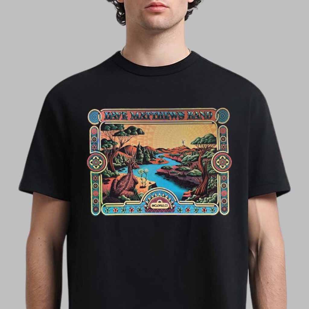 Dave Matthews Band Poster For Show In Uncasville Connecticut At The Mohegan Sun On November 20 2024 T-Shirt Dave Matthews Merch Gifts For Fans