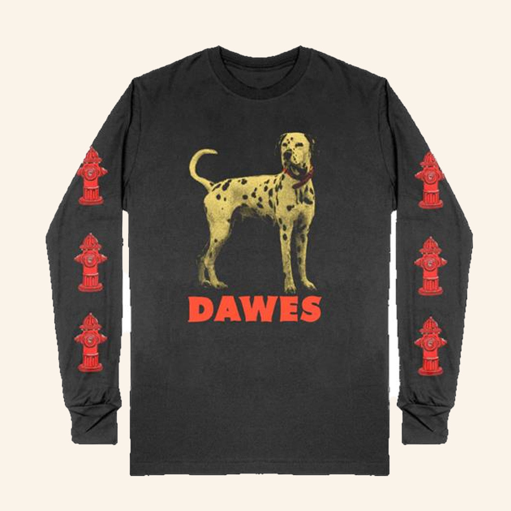 Dawes The Band Merch Dalmatian Long Sleeve Shirt Best Gifts For Music Lovers