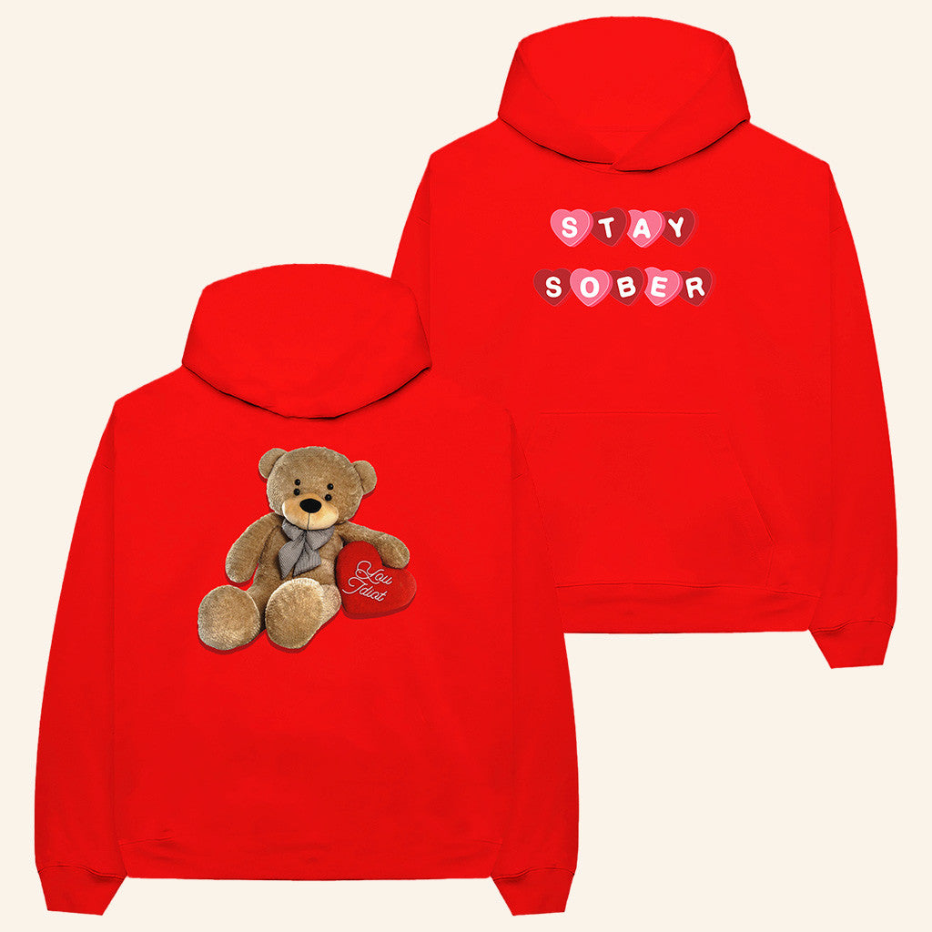 D'Aydrian Harding Merch Stay Sobers Candy Hearts Hoodie Stay Sober Merch Gifts For Her
