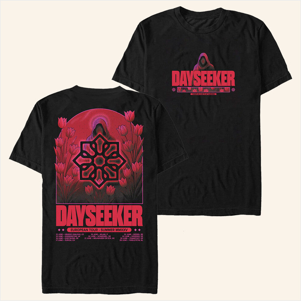 Dayseeker Hooded Entity T-Shirt Impericon Merch Birthday Gift Ideas Christmas Presents
