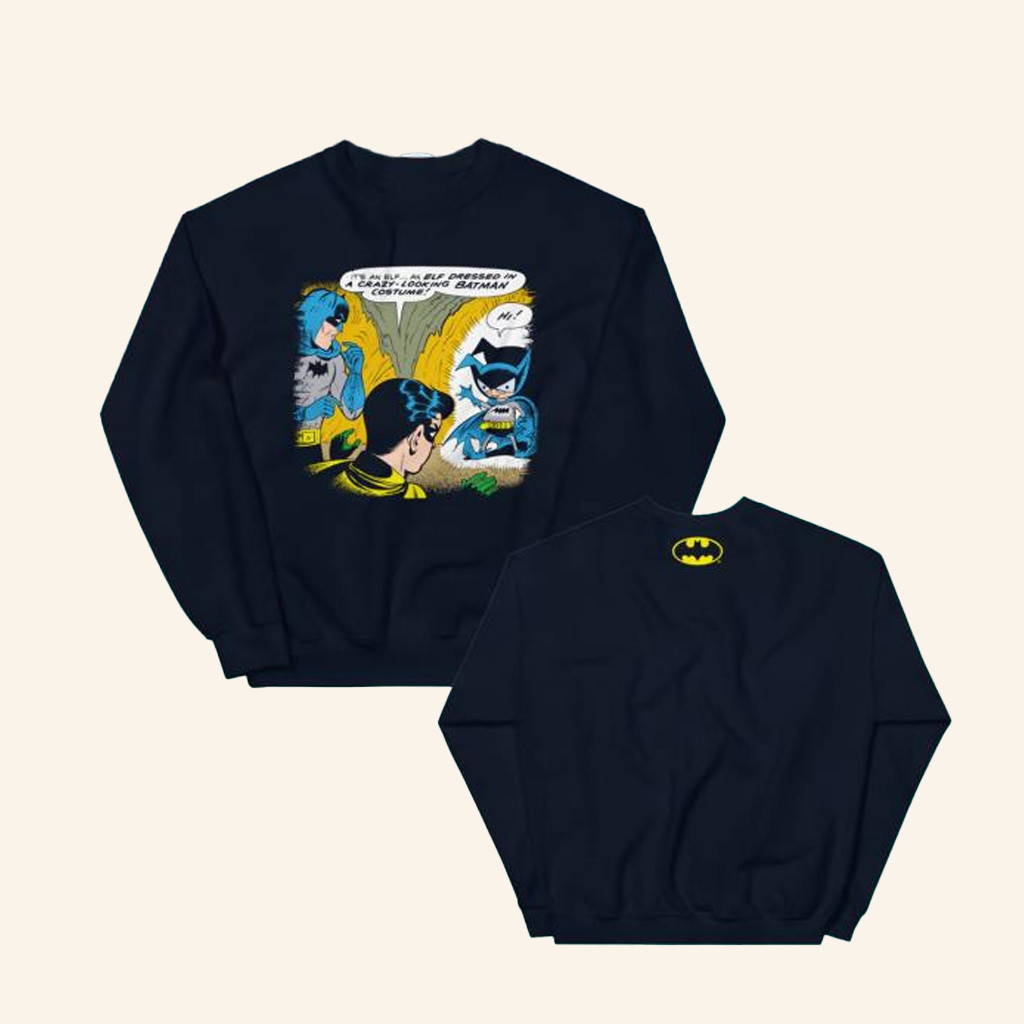 DC Merch Batman Bat Mite Crewneck Sweatshirt Gifts For Friends