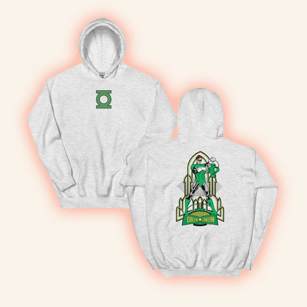DC Merch Green Lantern Hal Jordan Hoodie Gifts For Dudes