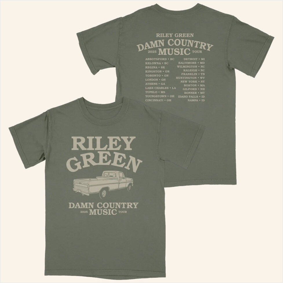 Dcm Tour T-Shirt Riley Green Merch Birthday Gifts For Husband Gifts For Friends