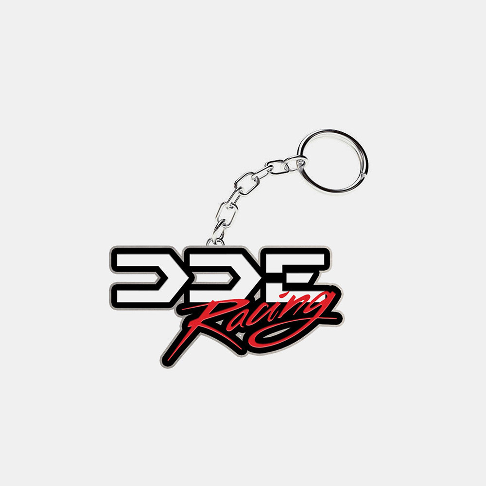 DDE Merch DDE Racing Keychain Daily Driven Exotics Merchandise Gifts For Racing Lovers