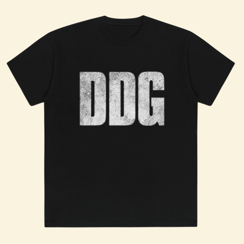 DDG Logo T-Shirt DDG Merch Top Father's Day Birthday Gifts For Best Friend Christmas Presents