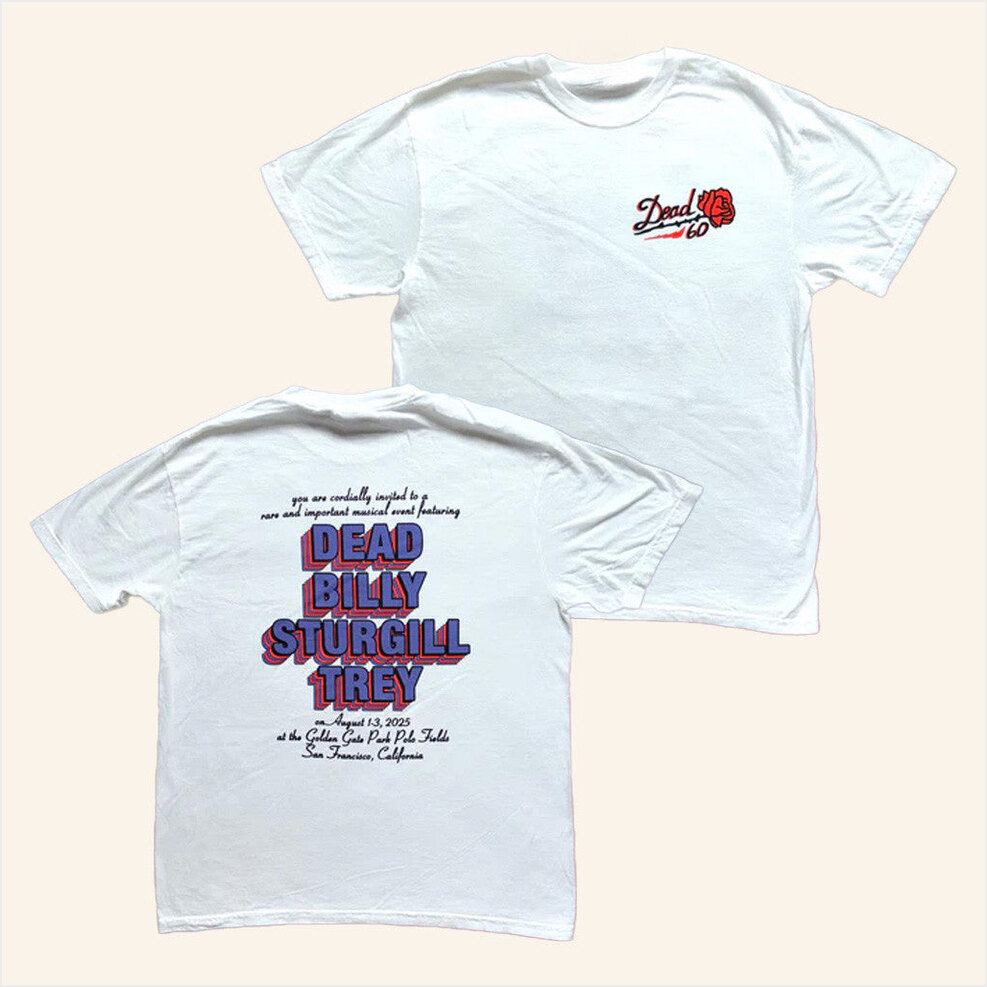 Dead Billy Sturgill Trey Shirt Thunder Shout Merch BFF Birthday Gifts Christmas Presents